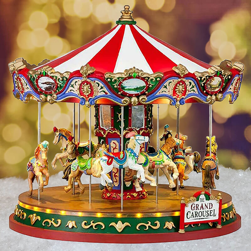 Lemax The Grand Carousel (Includes Power Adapter) - Sights and Sounds