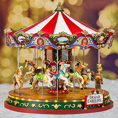 Lemax The Grand Carousel (Includes Power Adapter) - Sights and Sounds