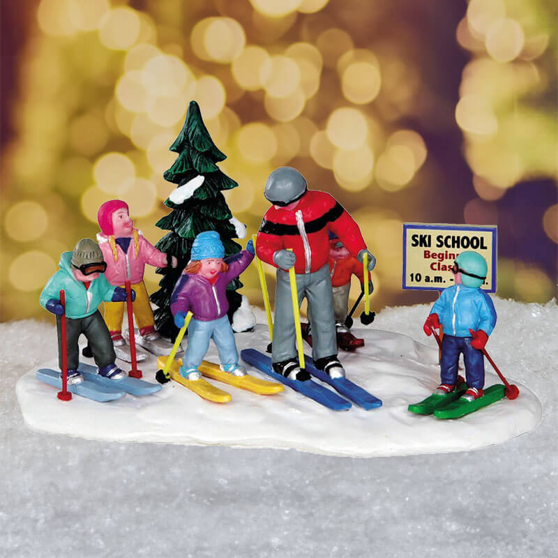 Lemax Christmas Village Ski School Table Accent