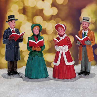 Lemax ‘Christmas Harmony’ – Figurine (4 Christmas Carol Singers) Christmas Village