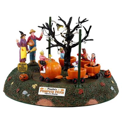 Lemax Pumpkin Patch Train (Battery Operated) - Table Accents