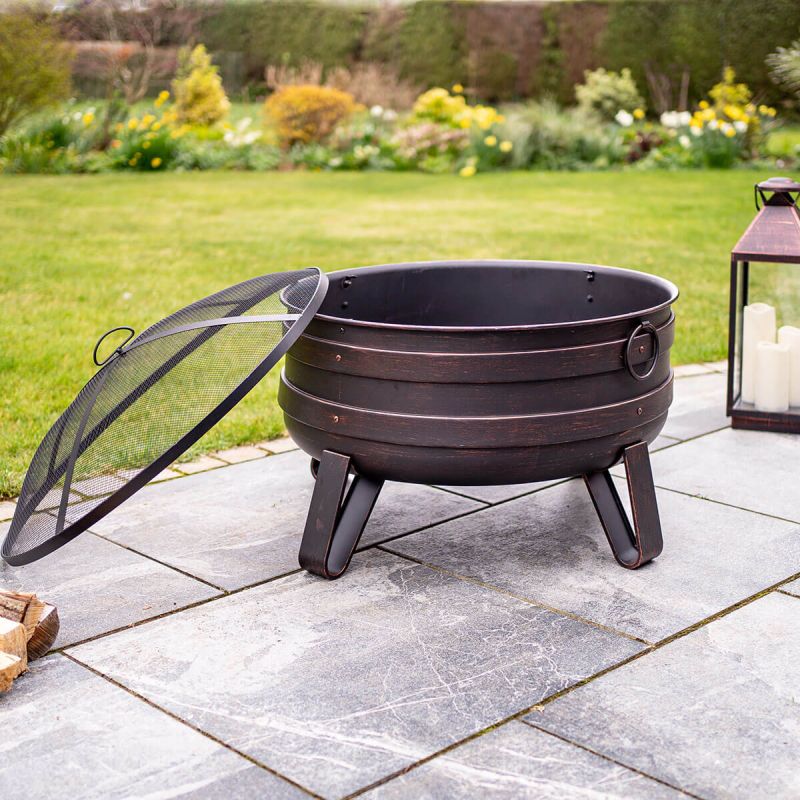 Smart Garden Santiago Deepbowl Outdoor Garden Firepit