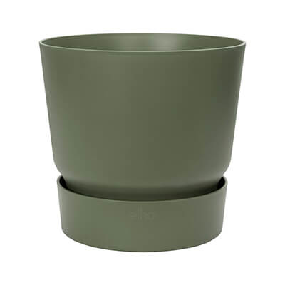 40cm Greenville Round Outdoor Plant Pot (Green)