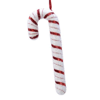 34cm Glitter Candy Cane