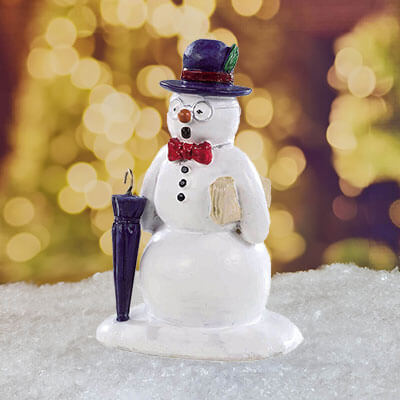 Lemax Christmas Dapper & Debonair Snowman Figurine