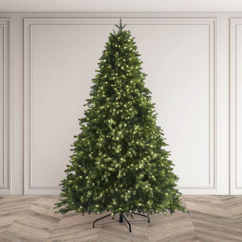 7.5ft Oakley Fir Artificial Indoor Christmas Tree (With LED Lights)