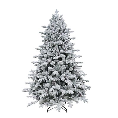 7ft Balmoral Spruce Artifical Christmas Tree - Flocked