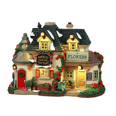 Lemax Farnley Moor Cottage (Battery Operated) - Lighted Building