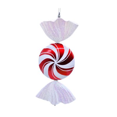 50cm Red and White Stripe Candy Ball