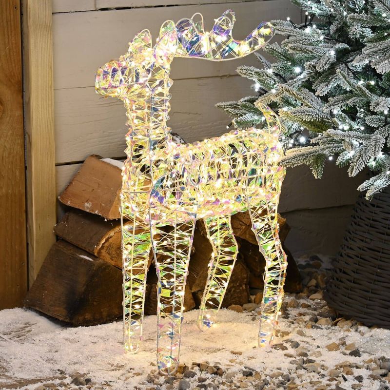 Star Shimmer Reindeer - Christmas Multifunction LED Light (60cm Height)