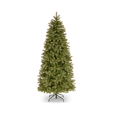 6.5FT Bayberry Spruce Slim Tree Hinged Christmas Tree