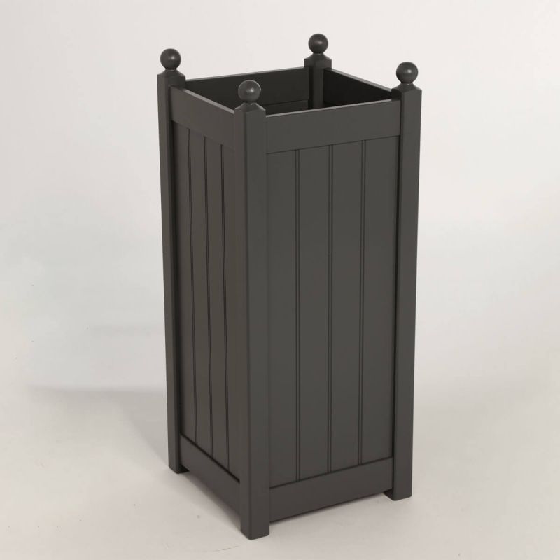 AFK Classic Tall Timber Planter (90.5cm, Grey)