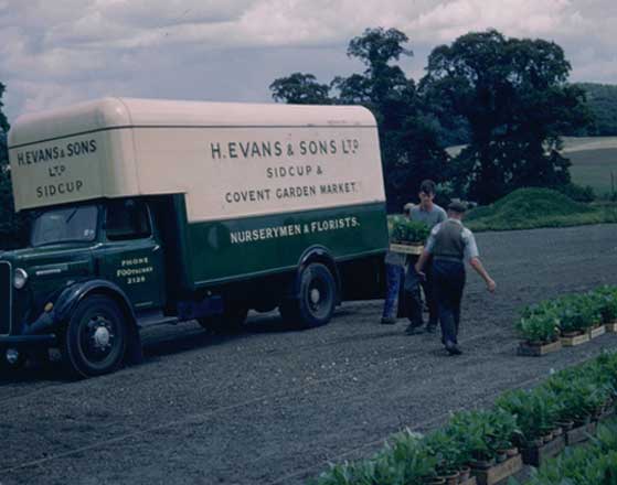 H Evans and Sons Van